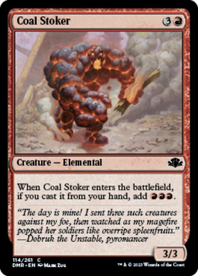 Coal Stoker [Dominaria Remastered] - La Boîte Mystère ( The Mystery Box)