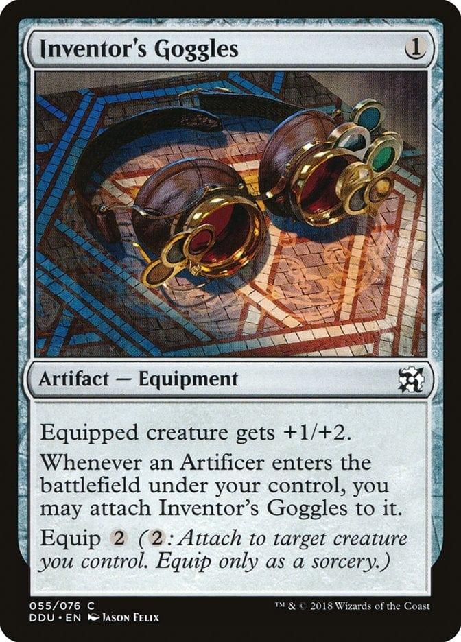 Inventor's Goggles [Duel Decks: Elves vs. Inventors] - La Boîte Mystère ( The Mystery Box)