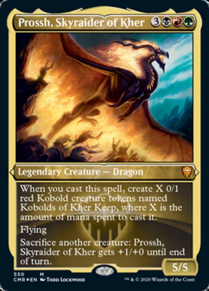 Prossh, Skyraider of Kher (Etched Foil) [Commander Legends] - La Boîte Mystère ( The Mystery Box)