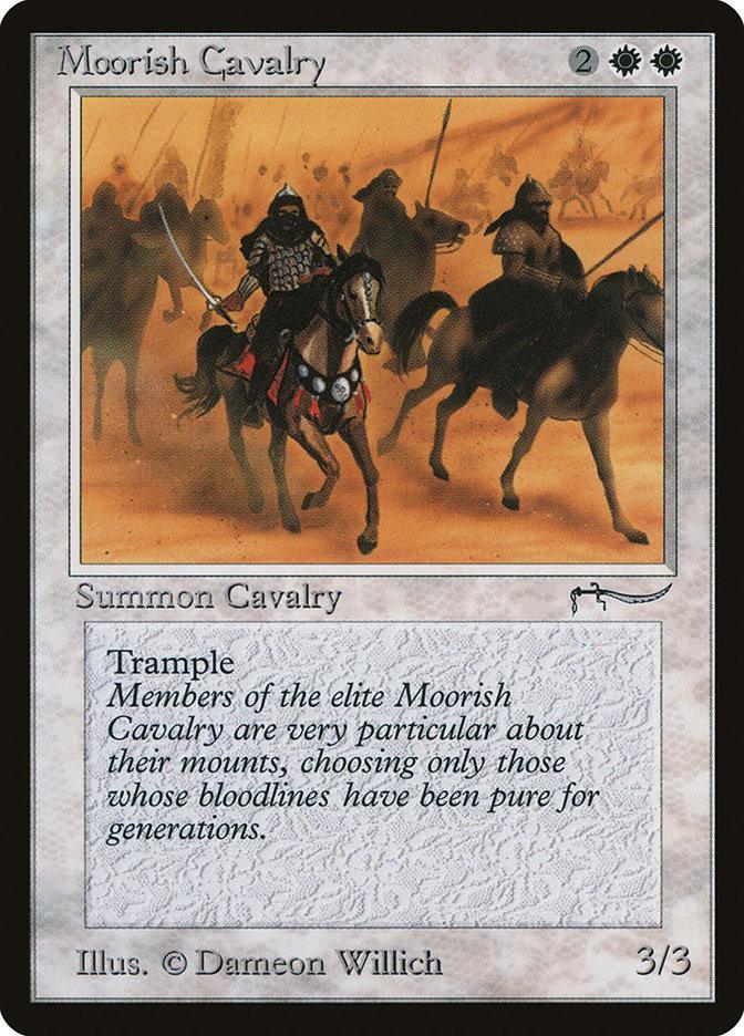 Moorish Cavalry (Dark Mana Cost) [Arabian Nights] - La Boîte Mystère ( The Mystery Box)