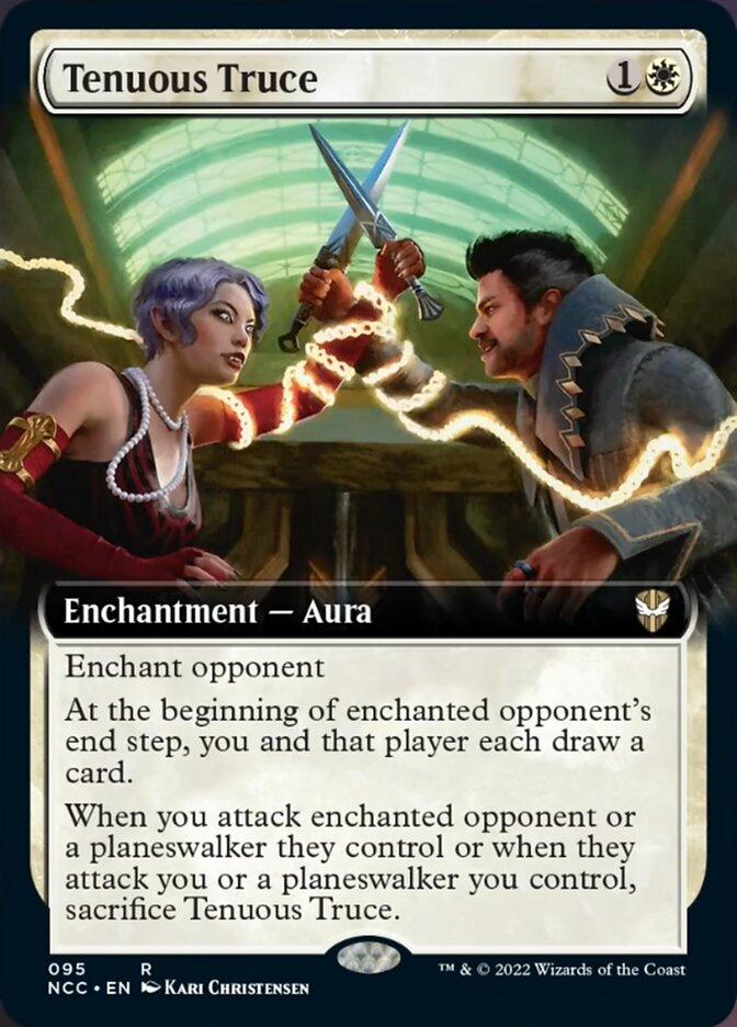 Tenuous Truce (Extended Art) [Streets of New Capenna Commander] - La Boîte Mystère ( The Mystery Box)