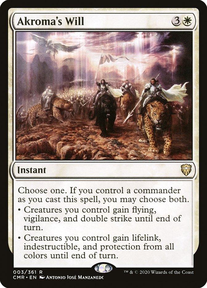 Akroma's Will [Commander Legends] - La Boîte Mystère ( The Mystery Box)