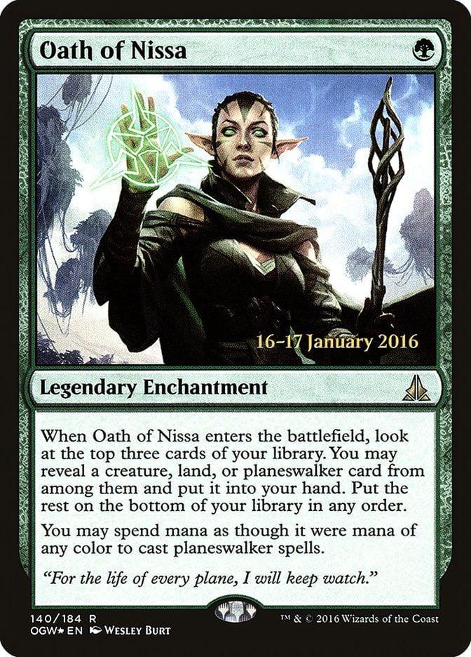 Oath of Nissa [Oath of the Gatewatch Prerelease Promos] - La Boîte Mystère ( The Mystery Box)