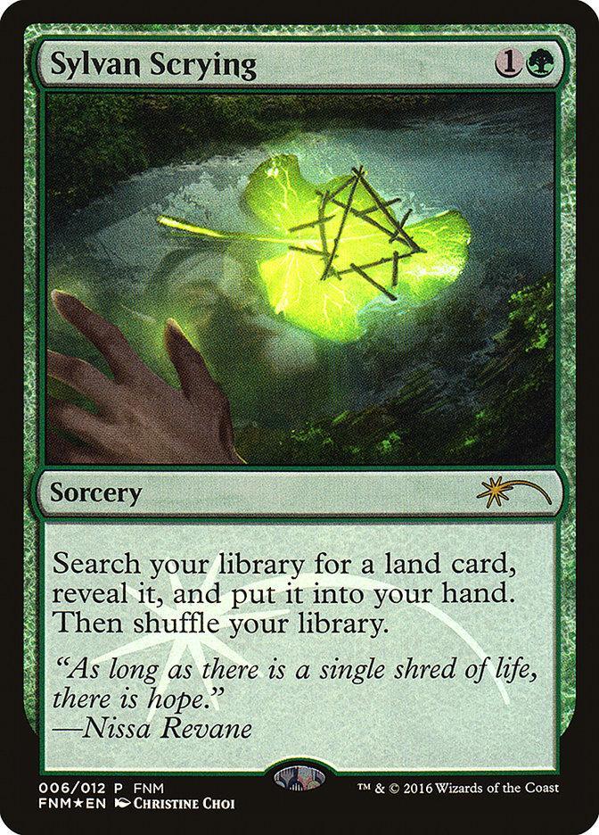 Sylvan Scrying [Friday Night Magic 2016] - La Boîte Mystère ( The Mystery Box)