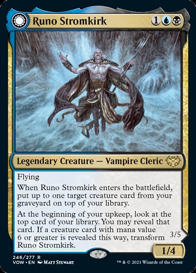 Runo Stromkirk // Krothuss, Lord of the Deep [Innistrad: Crimson Vow] - La Boîte Mystère ( The Mystery Box)