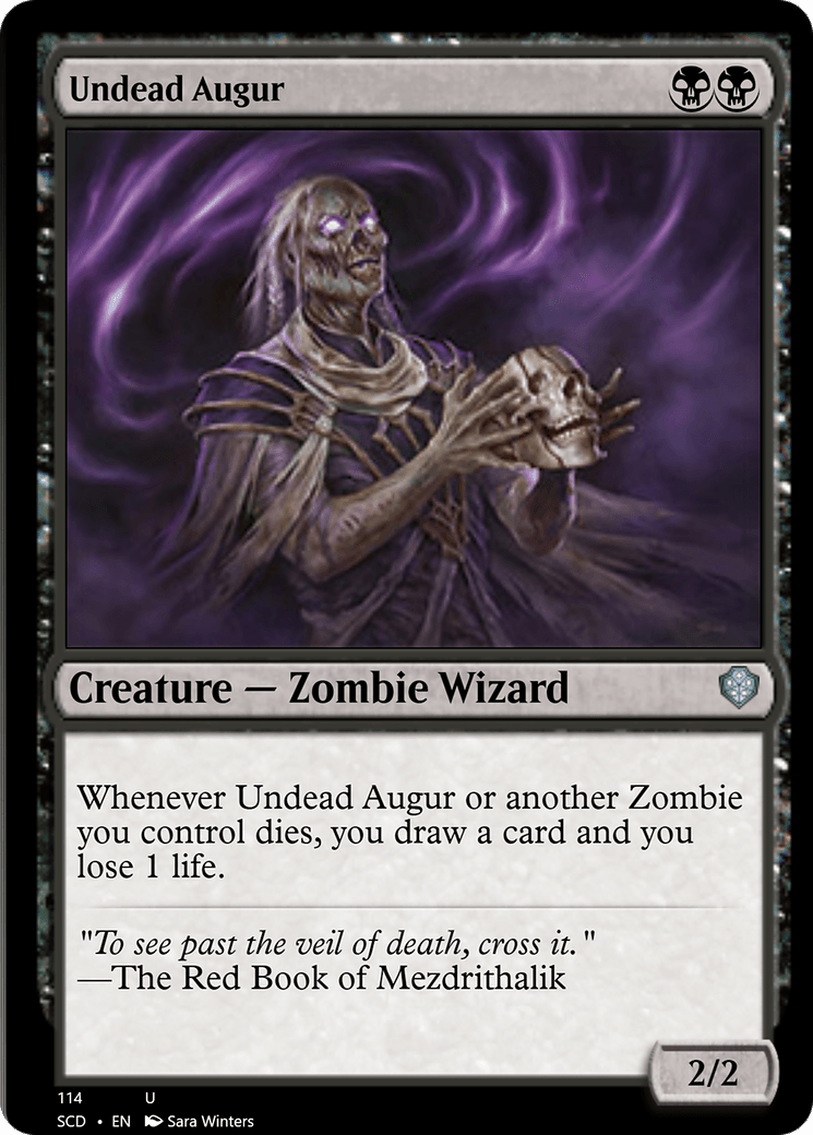 Undead Augur [Starter Commander Decks] - La Boîte Mystère ( The Mystery Box)