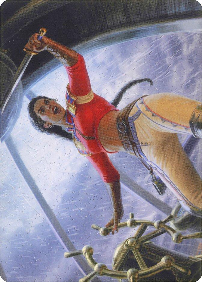 Sisay, Weatherlight Captain // Sisay, Weatherlight Captain [Modern Horizons Art Series] - La Boîte Mystère ( The Mystery Box)