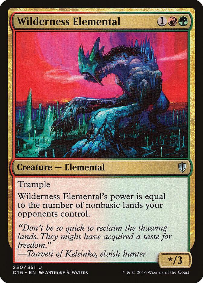 Wilderness Elemental [Commander 2016] - La Boîte Mystère ( The Mystery Box)