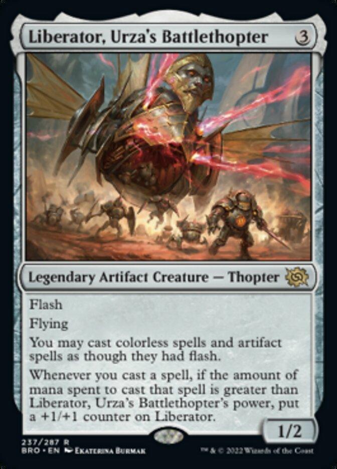 Liberator, Urza's Battlethopter [The Brothers' War] - La Boîte Mystère ( The Mystery Box)