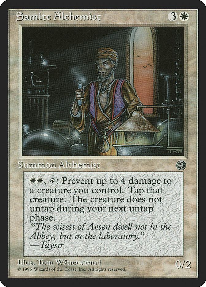 Samite Alchemist (Taysir Flavor Text) [Homelands] - La Boîte Mystère ( The Mystery Box)