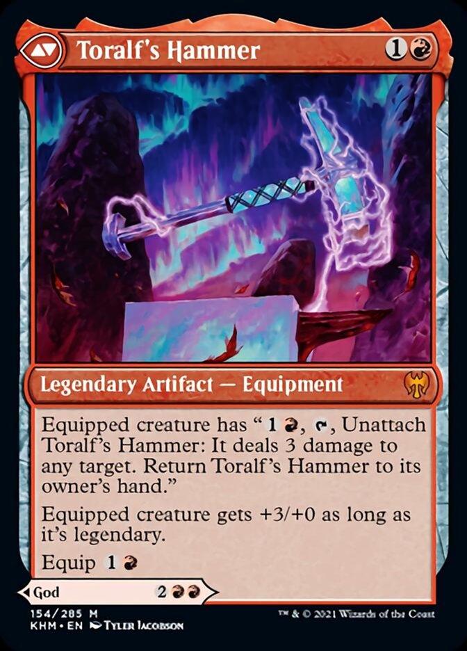 Toralf, God of Fury // Toralf's Hammer [Kaldheim] - La Boîte Mystère ( The Mystery Box)