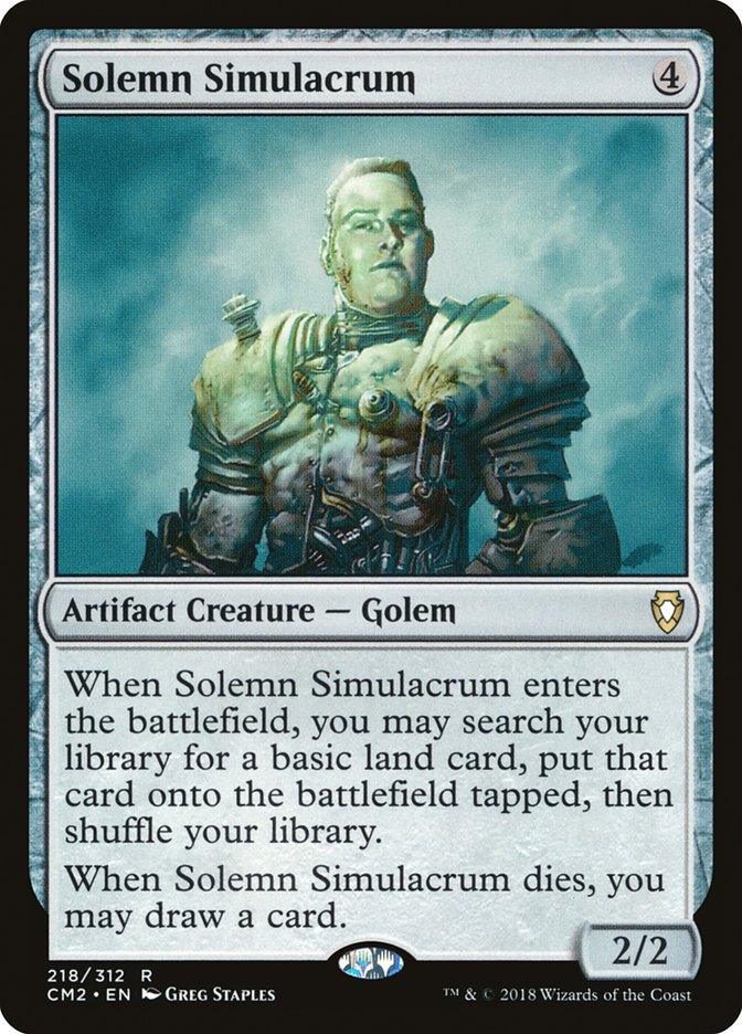 Solemn Simulacrum (218/312) [Commander Anthology Volume II] - La Boîte Mystère ( The Mystery Box)