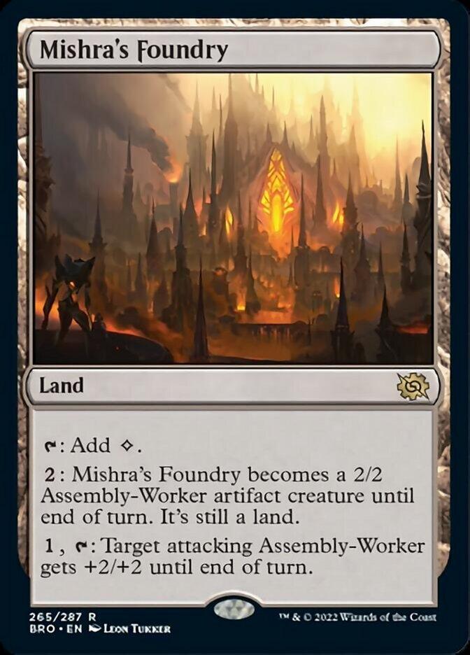 Mishra's Foundry [The Brothers' War] - La Boîte Mystère ( The Mystery Box)