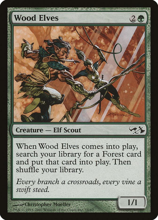 Wood Elves [Duel Decks: Elves vs. Goblins] - La Boîte Mystère ( The Mystery Box)