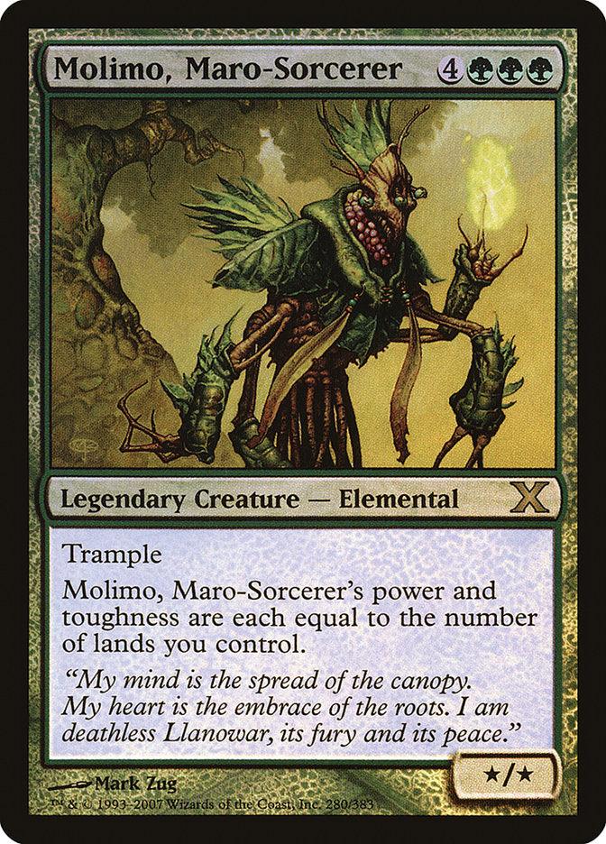 Molimo, Maro-Sorcerer (Premium Foil) [Tenth Edition] - La Boîte Mystère ( The Mystery Box)