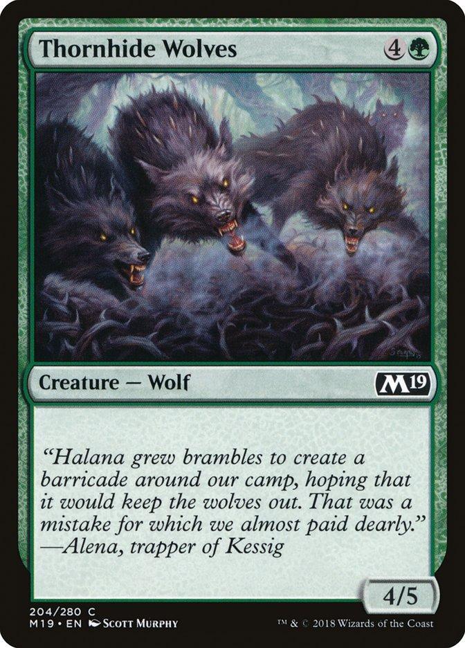 Thornhide Wolves [Core Set 2019] - La Boîte Mystère ( The Mystery Box)