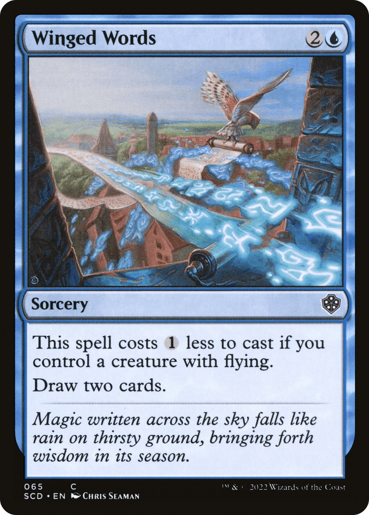 Winged Words [Starter Commander Decks] - La Boîte Mystère ( The Mystery Box)