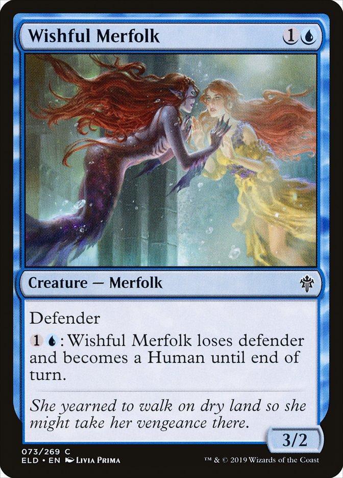 Wishful Merfolk [Throne of Eldraine] - La Boîte Mystère ( The Mystery Box)