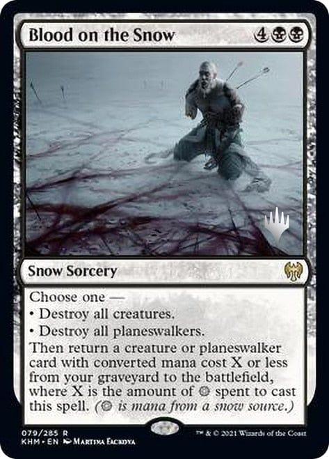 Blood on the Snow (Promo Pack) [Kaldheim Promo Pack] - La Boîte Mystère ( The Mystery Box)