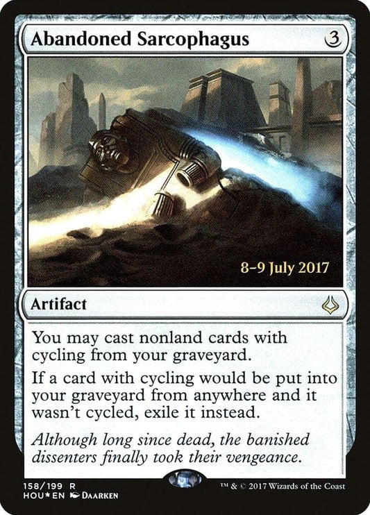 Abandoned Sarcophagus [Hour of Devastation Prerelease Promos] - La Boîte Mystère ( The Mystery Box)