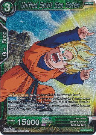 Unified Spirit Son Goten (Foil) (EX01-05) [Mighty Heroes] - La Boîte Mystère ( The Mystery Box)