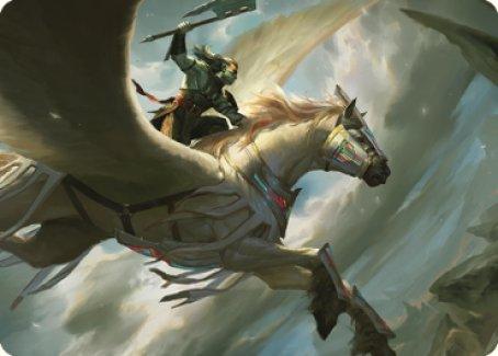 Cleaving Skyrider Art Card [Dominaria United Art Series] - La Boîte Mystère ( The Mystery Box)