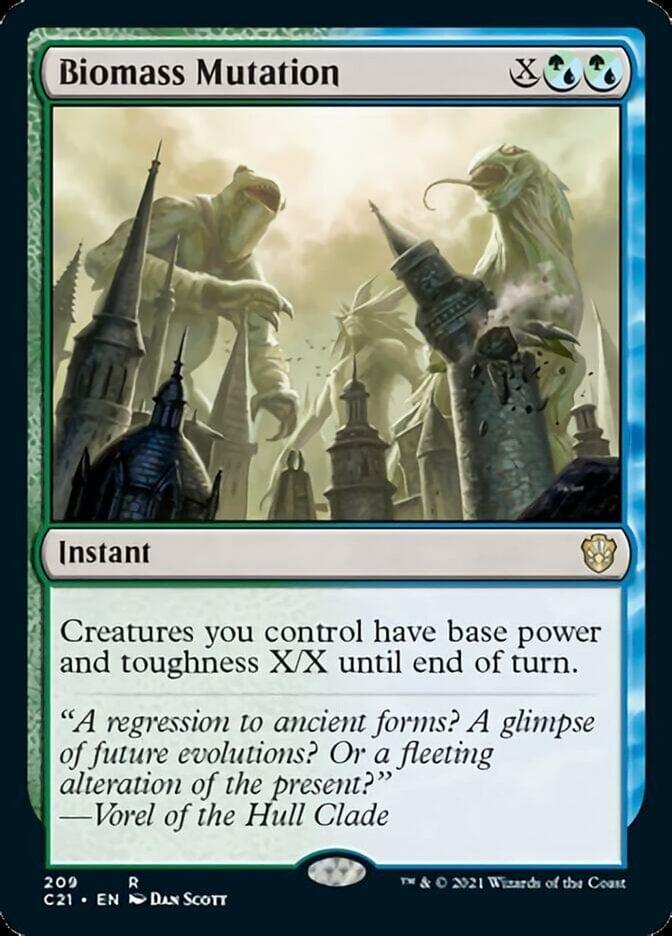 Biomass Mutation [Commander 2021] - La Boîte Mystère ( The Mystery Box)