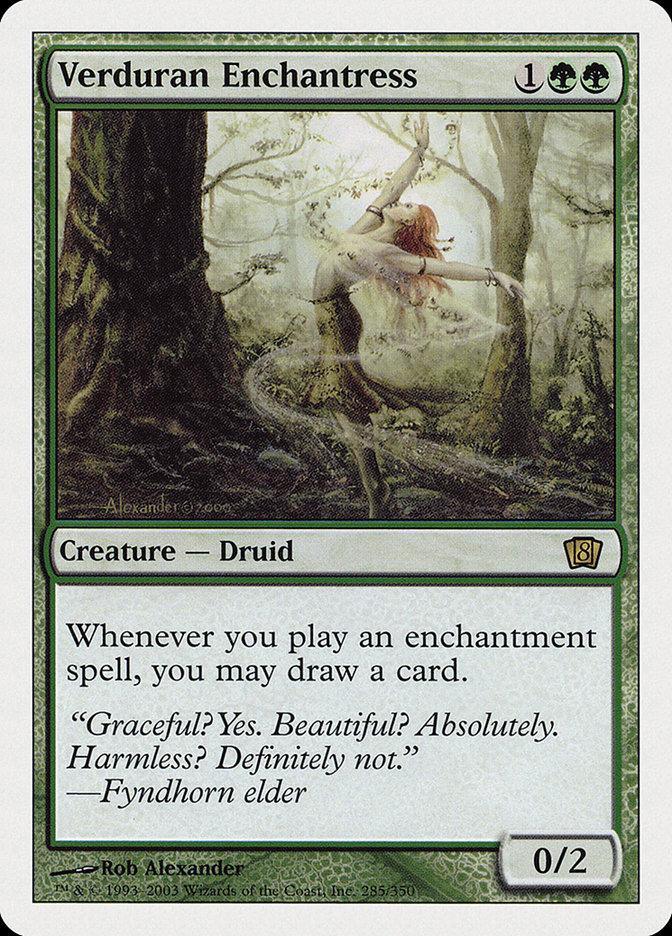 Verduran Enchantress [Eighth Edition] - La Boîte Mystère ( The Mystery Box)