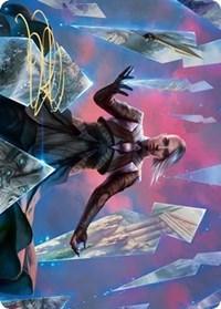 Behold the Multiverse Art Card (Gold-Stamped Signature) [Kaldheim: Art Series] - La Boîte Mystère ( The Mystery Box)