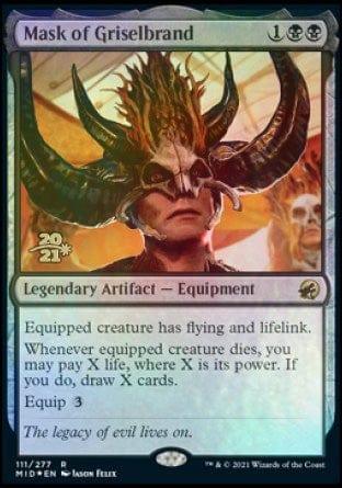 Mask of Griselbrand [Innistrad: Midnight Hunt Prerelease Promos] - La Boîte Mystère ( The Mystery Box)