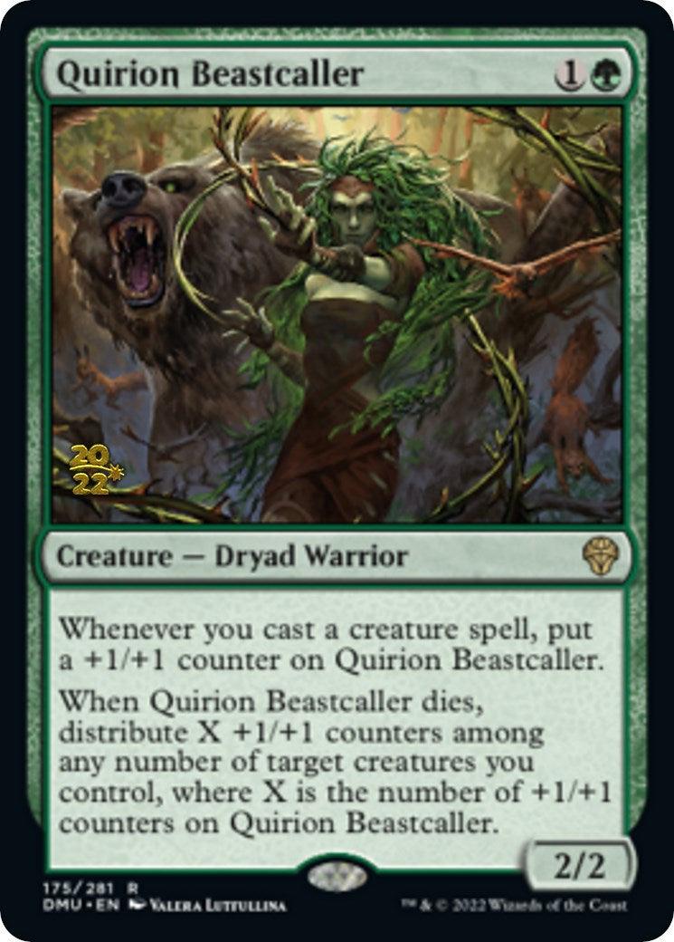 Quirion Beastcaller [Dominaria United Prerelease Promos] - La Boîte Mystère ( The Mystery Box)