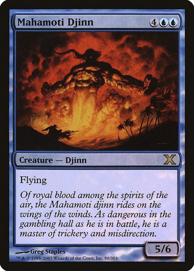 Mahamoti Djinn (Premium Foil) [Tenth Edition] - La Boîte Mystère ( The Mystery Box)