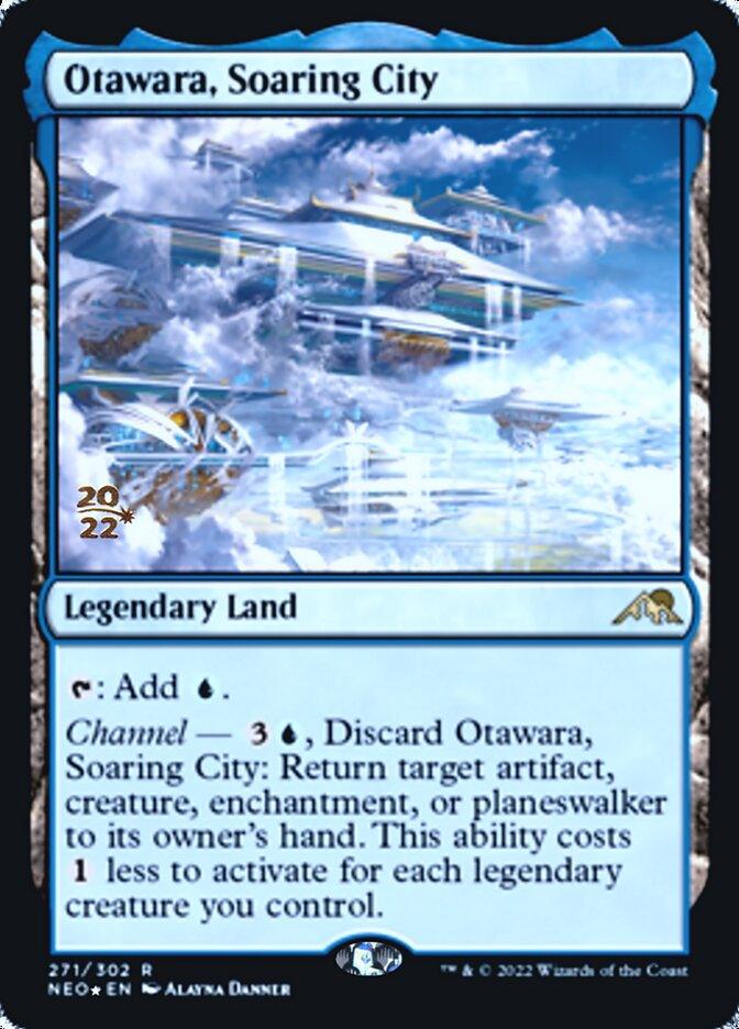 Otawara, Soaring City [Kamigawa: Neon Dynasty Prerelease Promos] - La Boîte Mystère ( The Mystery Box)