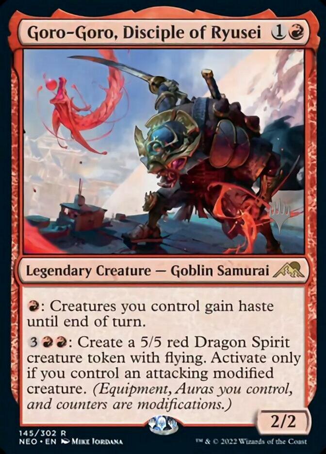 Goro-Goro, Disciple of Ryusei (Promo Pack) [Kamigawa: Neon Dynasty Promos] - La Boîte Mystère ( The Mystery Box)
