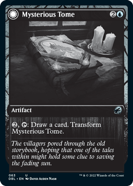 Mysterious Tome // Chilling Chronicle [Innistrad: Double Feature] - La Boîte Mystère ( The Mystery Box)
