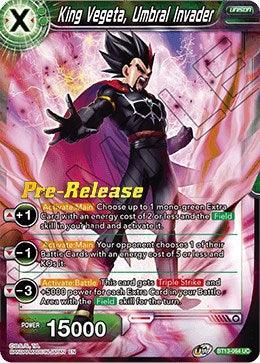 King Vegeta, Umbral Invader (BT13-064) [Supreme Rivalry Prerelease Promos] - La Boîte Mystère ( The Mystery Box)