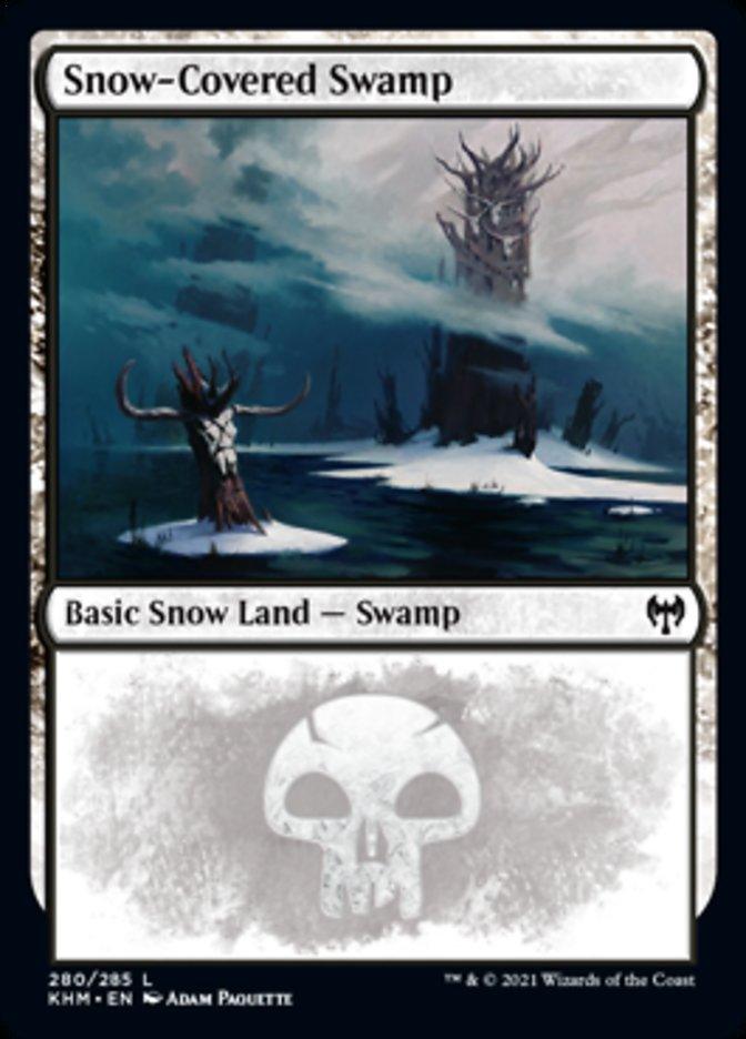 Snow-Covered Swamp (280) [Kaldheim] - La Boîte Mystère ( The Mystery Box)