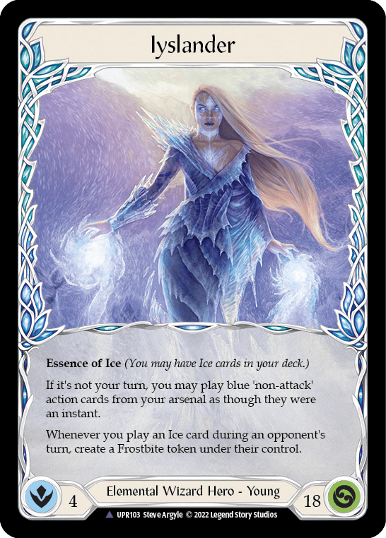 Iyslander (Double-Sided Marvel) [UPR103] (Uprising) Cold Foil - La Boîte Mystère ( The Mystery Box)