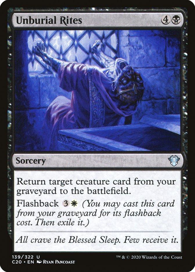 Unburial Rites [Commander 2020] - La Boîte Mystère ( The Mystery Box)