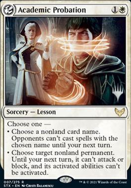 Academic Probation (Promo Pack) [Strixhaven: School of Mages Promos] - La Boîte Mystère ( The Mystery Box)