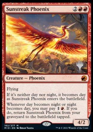 Sunstreak Phoenix (Promo Pack) [Innistrad: Midnight Hunt Promos] - La Boîte Mystère ( The Mystery Box)