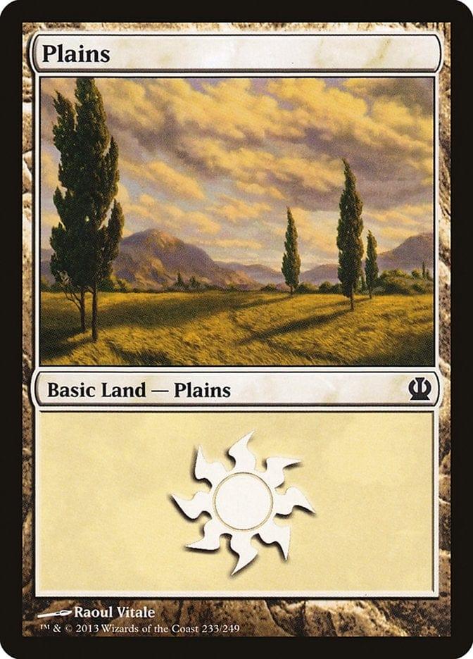 Plains (233) [Theros] - La Boîte Mystère ( The Mystery Box)