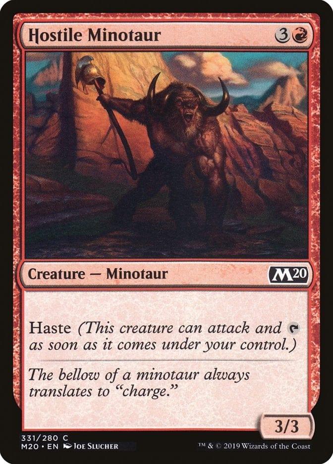 Hostile Minotaur [Core Set 2020] - La Boîte Mystère ( The Mystery Box)