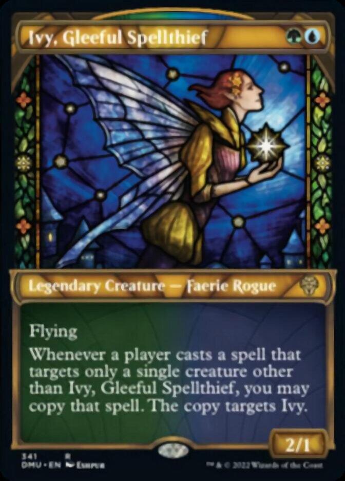 Ivy, Gleeful Spellthief (Showcase Textured) [Dominaria United] - La Boîte Mystère ( The Mystery Box)