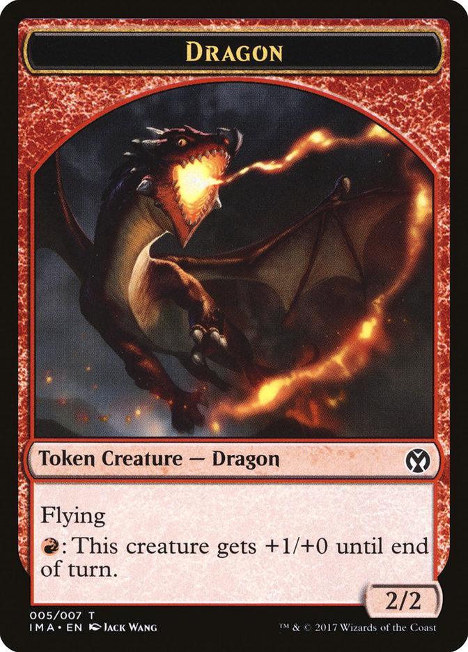 Dragon (005/007) [Iconic Masters Tokens] - La Boîte Mystère ( The Mystery Box)