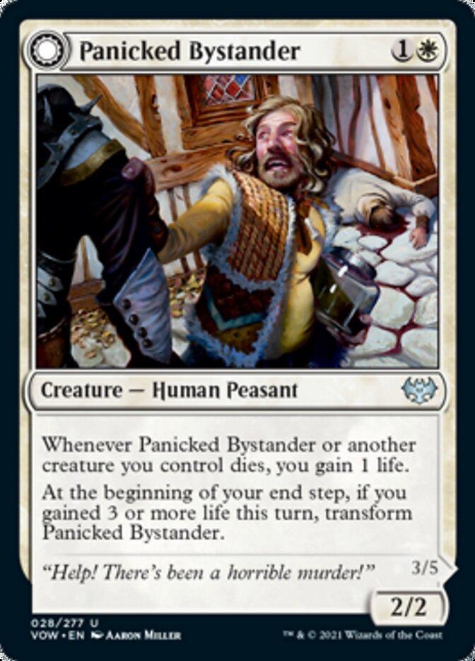 Panicked Bystander // Cackling Culprit [Innistrad: Crimson Vow] - La Boîte Mystère ( The Mystery Box)