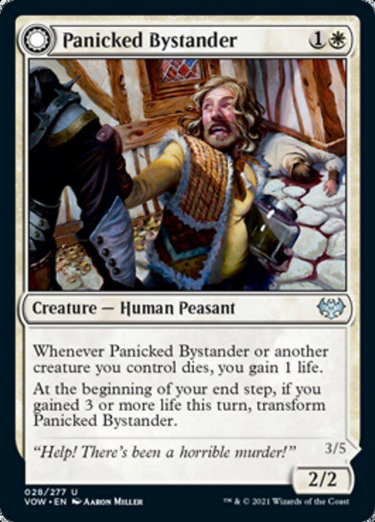 Panicked Bystander // Cackling Culprit [Innistrad: Crimson Vow] - La Boîte Mystère ( The Mystery Box)
