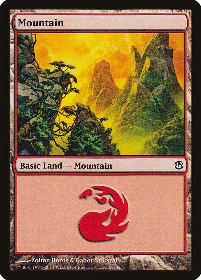 Mountain (41) [Duel Decks: Ajani vs. Nicol Bolas] - La Boîte Mystère ( The Mystery Box)