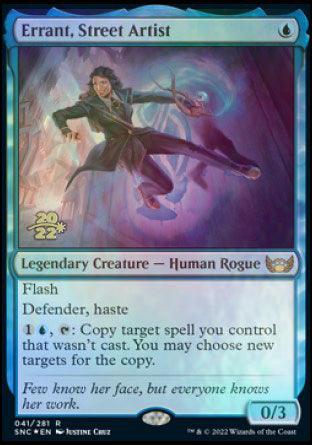 Errant, Street Artist [Streets of New Capenna Prerelease Promos] - La Boîte Mystère ( The Mystery Box)