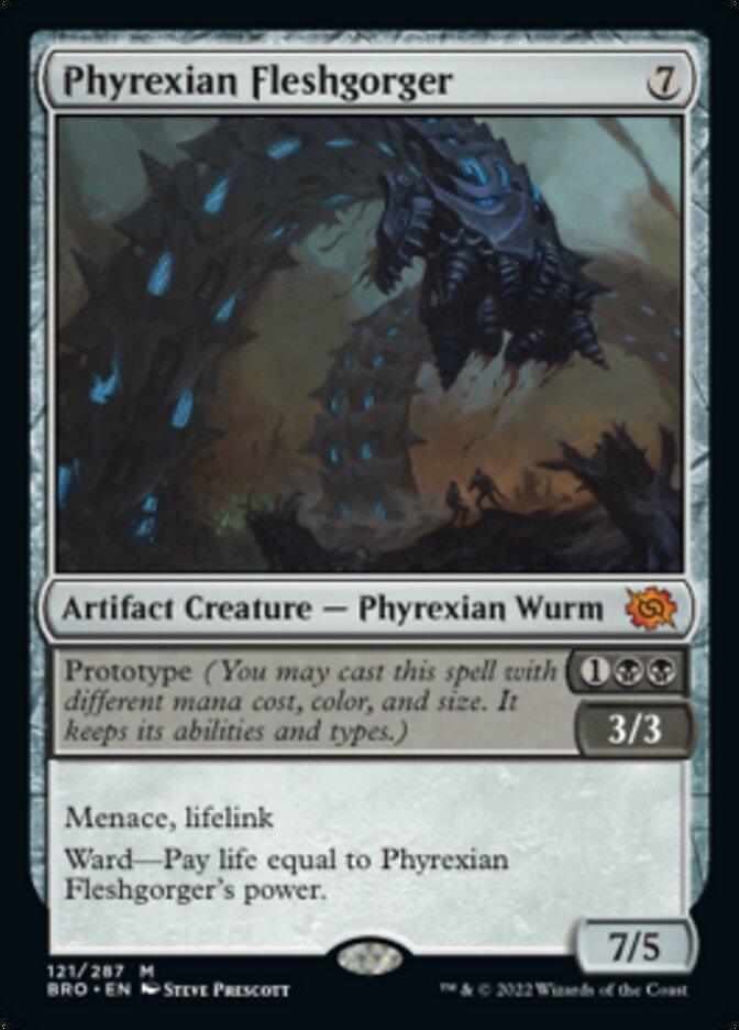 Phyrexian Fleshgorger [The Brothers' War] - La Boîte Mystère ( The Mystery Box)